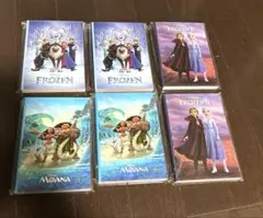 ディズニーラバーチャーム＆ダイカットステッカーセットとポストカードブック