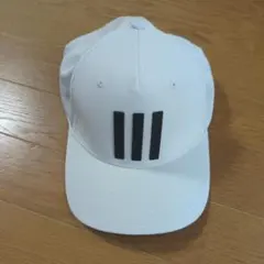 adidas ホワイト キャップ S/M　美品
