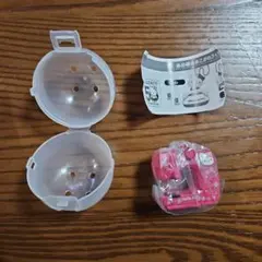 【アンパン様】ハローキティなつかしアイテムミニチュアコレクション2ミシン&でんわ