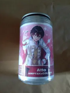 アンプタックカラーズ サントリー ラベル缶 ステッカーシール　あっとくん