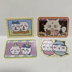 【ちいかわ】ダイカットステッカーセット5 ハチワレ　ちいハチ　あのこ　カードダス