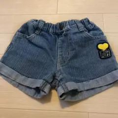 ベビードール デニムショートパンツ