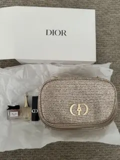 Dior メタリックポーチ リップ&香水セット - メルカリ