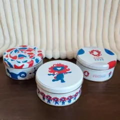 EXPO 2025 カラフル小型缶 3個セット