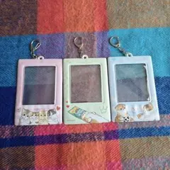 mofusand トレカケース 3種セット キーホルダー