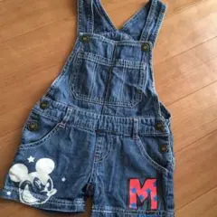 【値下げ】オーバーオール サロペット☆ デニム 95 ミッキー