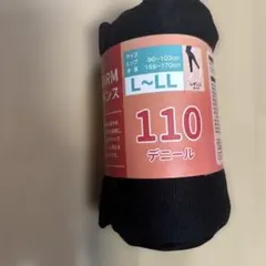 暖かいレギンス L~LL 110デニール