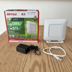 BUFFALO Wi-Fi6 無線LANルーター WSR-1800AX4P-WHのサムネイル