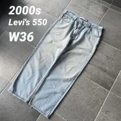 00s Levi's 550 W36 