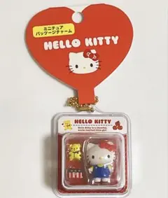 【匿名配送】サンリオ ミニチュアパッケージチャーム キーホルダー ハローキティ