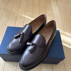 Berwick タッセルローファー ブラウン