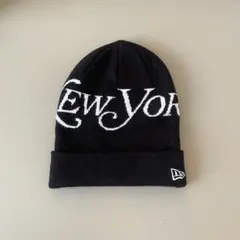 New Era New York Magazine ビーニー 黒のサムネイル