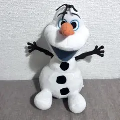 【美品】アナ雪 オラフ ぬいぐるみ ふわふわ ディズニー 雪だるま