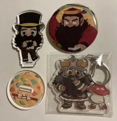 ダン飯　センシ　アクキー　アクスタ　缶バッジ