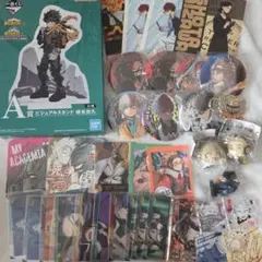 荼毘 轟燈矢 グッズまとめ【42点】ヒロアカ 原画展 一番くじ 新品未