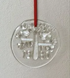 iittala 小鳥と木のガラスオーナメント(サンキャッチャー) 1980年のサムネイル