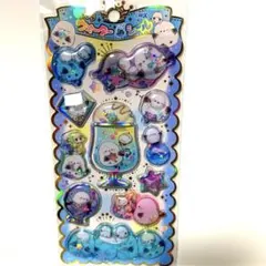 【即日発送】キラキラウォーターinシール　シマエナガ　クラックス