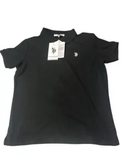 US POLO ASSN. レディースポロシャツ ブラックMサイズ 新品未使用