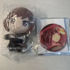 プロジェクトセカイ 東雲絵名　ぬいぐるみ 缶バッジセットのサムネイル