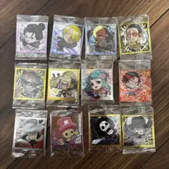 ワンピース キャラクター ステッカー 12枚セット