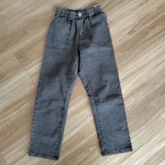 子供デニムパンツ（黒色）