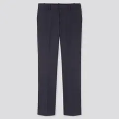 【UNIQLO ユニクロ】　ストレッチパンツ　ネイビー　W61 洗える　通年