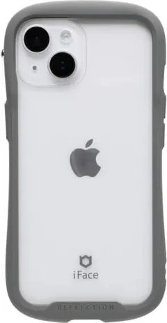 新品 iFace Reflection iPhoneケース グレー