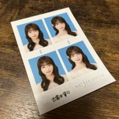 せじゅです。ラッフルくじ 古園井寧々 証明写真 - メルカリ