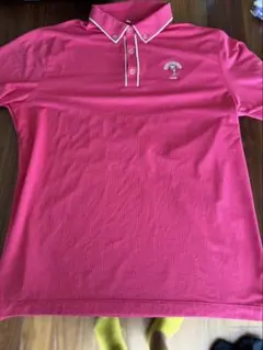 NIKE GOLF TOUR PERFORMANCE L ピンクシャツ