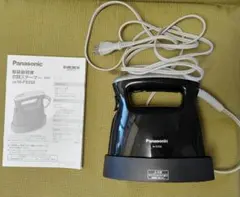 Panasonic 衣類スチーマー NI-FS350 ブラック 取扱説明書付き
