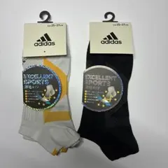 adidas ソックス 2足組 25-27cmのサムネイル
