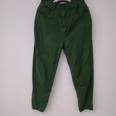 CLASSICAL　ELFダークグリーン ハイウエストパンツ