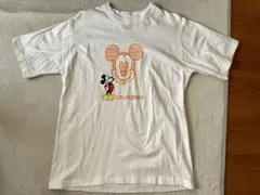 ディズニー　ミッキーアンリミテッド　半袖Tシャツ カリフォルニア　サイズF 白