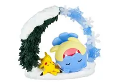 포켓몬 리멘트 Circular diorama 피카츄 & 타마자라시