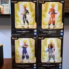 CLEARISE ドラゴンボール超　孫悟空 ベジータ ベジット ゴジータ