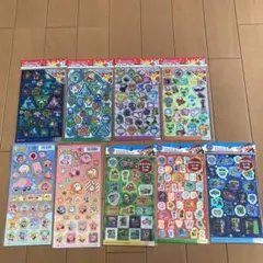 キラキラホログラムシールまとめ売り(カービィ、ポケモン、パウパトロール)