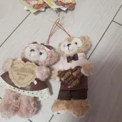 ダッフィー＆シェリーメイ ぬいぐるみペア(G)