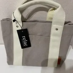 仕切りハンドバッグ　トートバッグ　新品