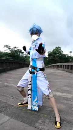 とろすし　原神　重雲コスプレ　衣装＋ウィッグ＋靴 重雲（チョウウン） コスプレ靴 ゲーム『原神(げんしん)』 コスプレ