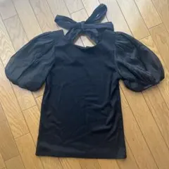 夢展望　パフスリーブカットソーのサムネイル