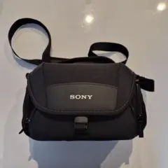 SONY カメラバッグ ブラック ショルダーバッグ ソフトキャリングケース