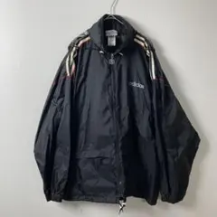 642 adidas 銀タグ　万国旗タグ　ナイロンジャケット　3st