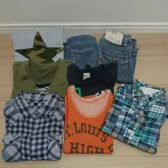 男の子  春夏 おまとめ 8点セット 110～130㎝