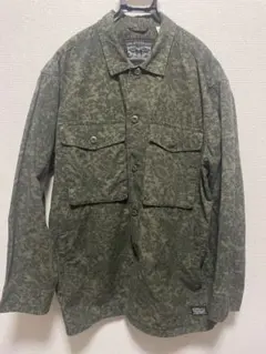 美品Levi's Strauss & Co. カバーオールカモフラージュSサイズ