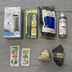 未使用 アクアリウム用品セット まとめ売り フィルター ヒーターのサムネイル