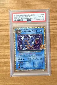 わるいギャラドス プロモカード25th ANNIVERSARY ED PSA10 PSA10鑑定済〕わるいギャラドス(25th)【P】{005/025}