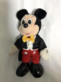 ディズニー 35周年 復刻 レトロミッキー ぬいぐるみバッジ