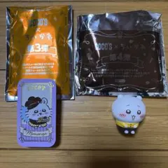 ちいかわ　ココス　ソフビ人形　缶ケース