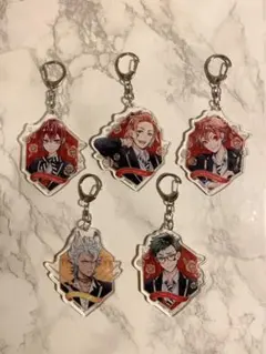 ツイステッドワンダーランド アクリルキーホルダー リドル ケイト エース トレイ