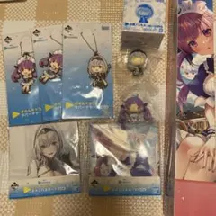 ホロライブ 一番くじ タペストリー ちょこのっこ 湊あくあ 白銀ノエル